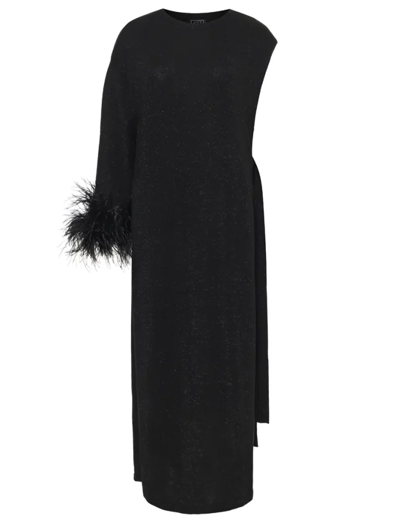 ПЛАТЬЕ-НАКИДКА С БОА KSI KSI