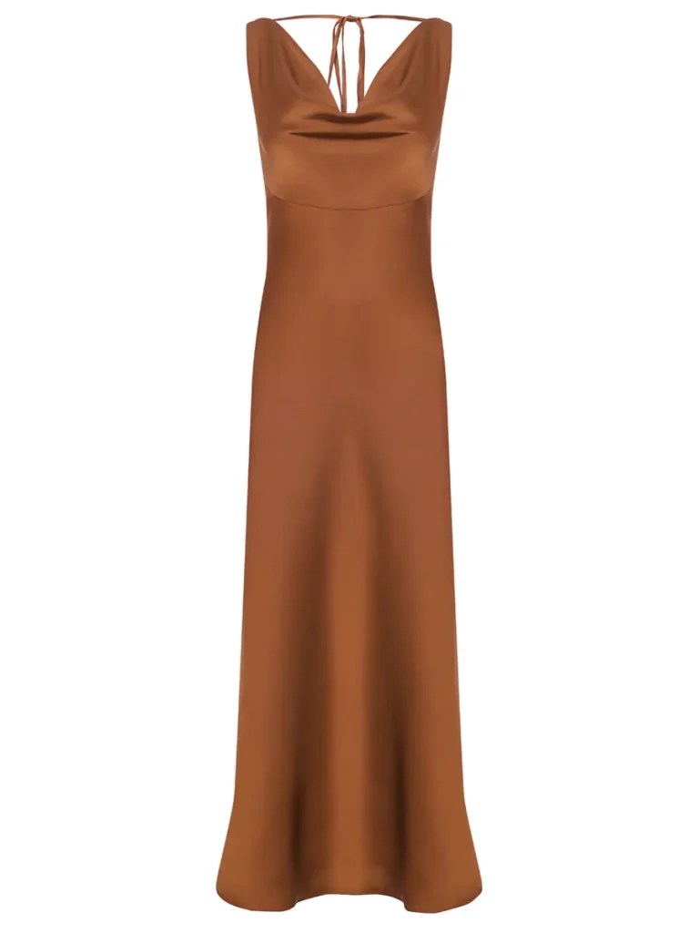 ПЛАТЬЕ АТЛАСНОЕ KAPSULA