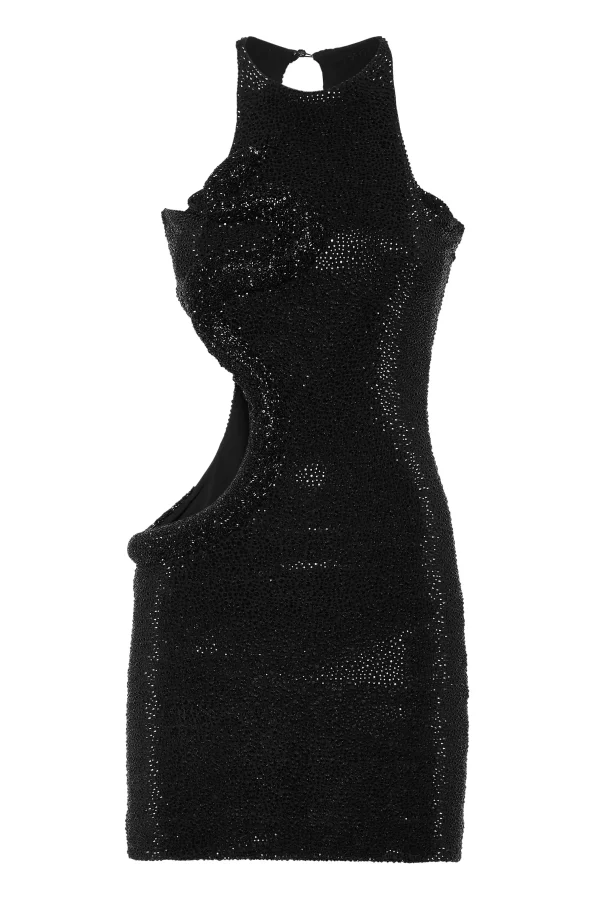 ПЛАТЬЕ СО СТРАЗАМИ PHILIPP PLEIN