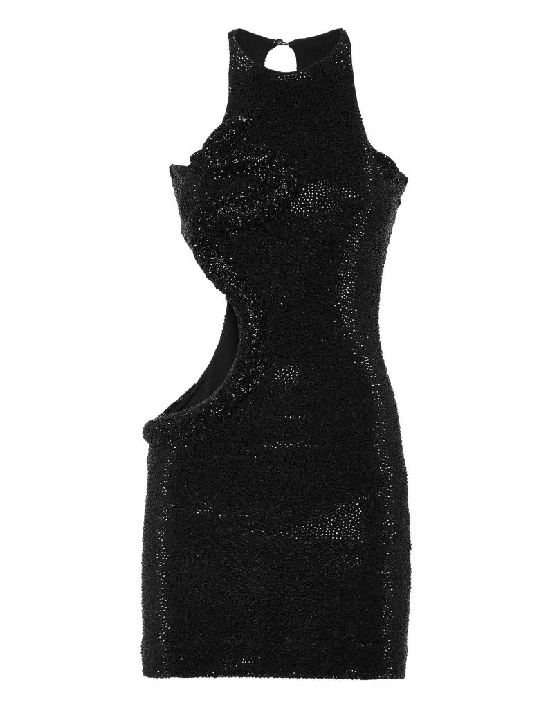 ПЛАТЬЕ СО СТРАЗАМИ PHILIPP PLEIN