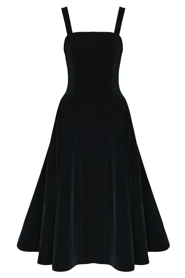 ПЛАТЬЕ БАРХАТНОЕ DAN MARALEX