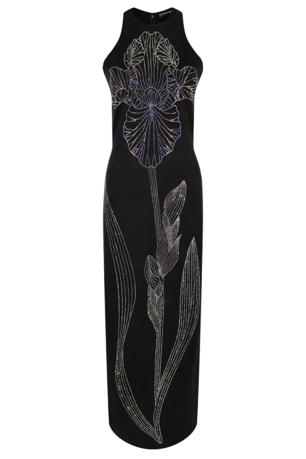 ПЛАТЬЕ ИЗ ВИСКОЗЫ DAVID KOMA