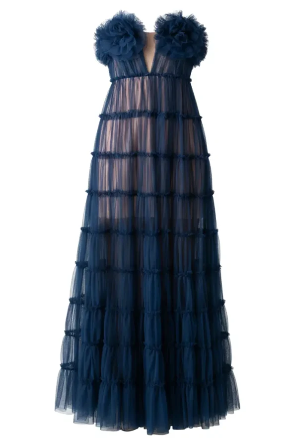 ПЛАТЬЕ С ДЕКОРОМ BOUQUET BÜRO UNIQUE