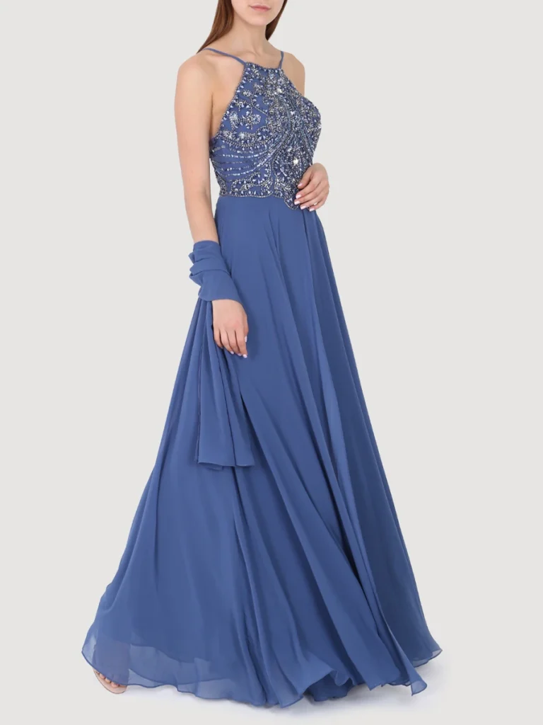 ВЕЧЕРНЕЕ ПЛАТЬЕ С ДЕКОРОМ JAKKU FOREVER UNIQUE