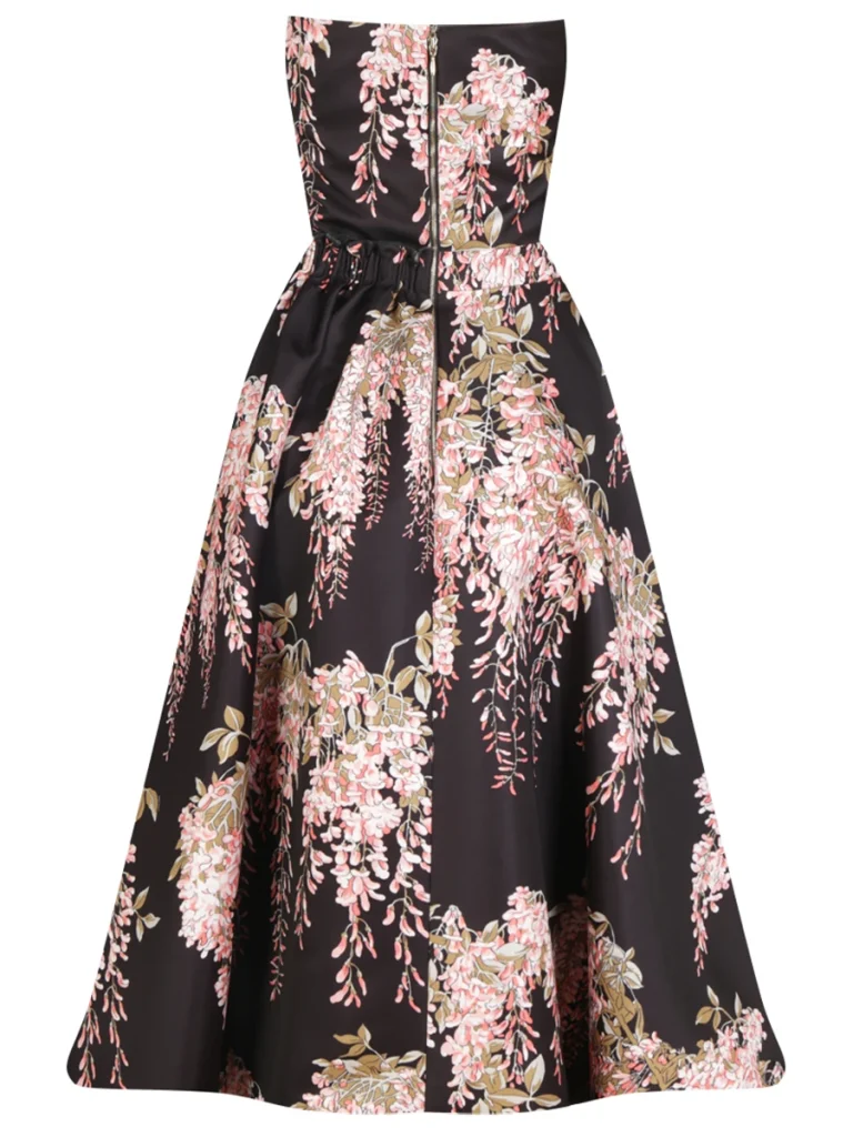 ПЛАТЬЕ С ПРИНТОМ ROCHAS