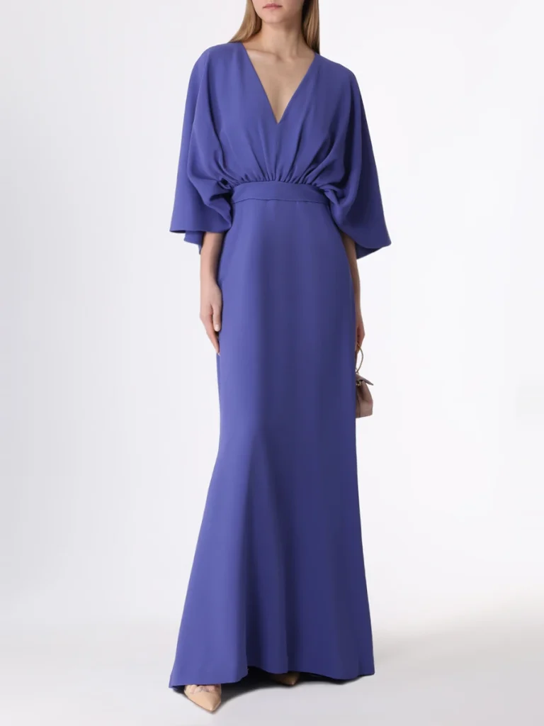 ПЛАТЬЕ ИЗ ВИСКОЗЫ ELIE SAAB