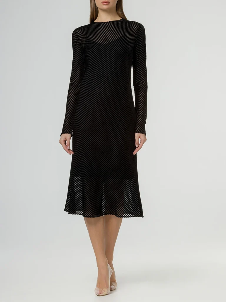 ПЛАТЬЕ БАРХАТНОЕ ДЭВОРЭ IRKE