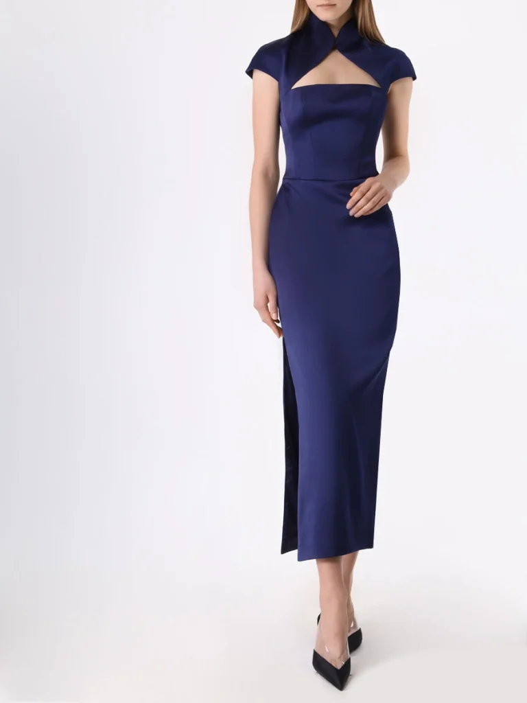 ПЛАТЬЕ АТЛАСНОЕ RASARIO