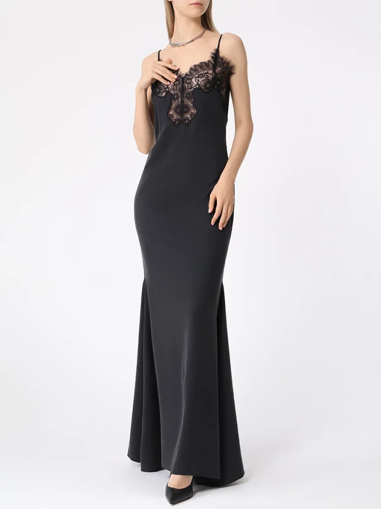 ПЛАТЬЕ-КОМБИНАЦИЯ С КРУЖЕВОМ BENGEROUS