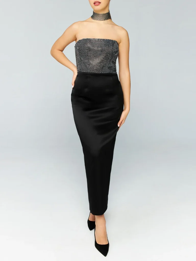 ПЛАТЬЕ ALEXA С ДЕКОРОМ WHITE LILY