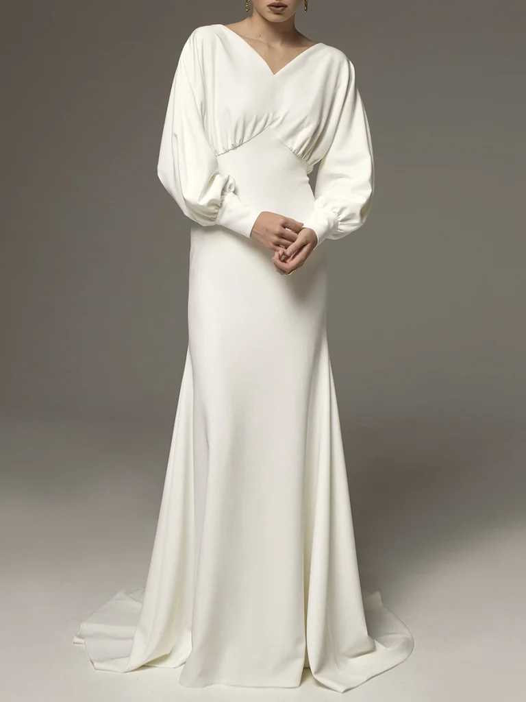 ПЛАТЬЕ СВАДЕБНОЕ СО ШЛЕЙФОМ LOST GENOME