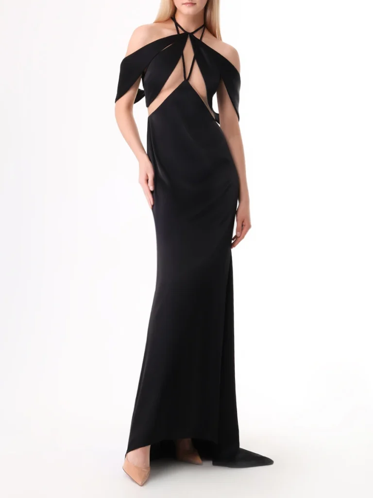 ПЛАТЬЕ ОДНОТОННОЕ DAVID KOMA