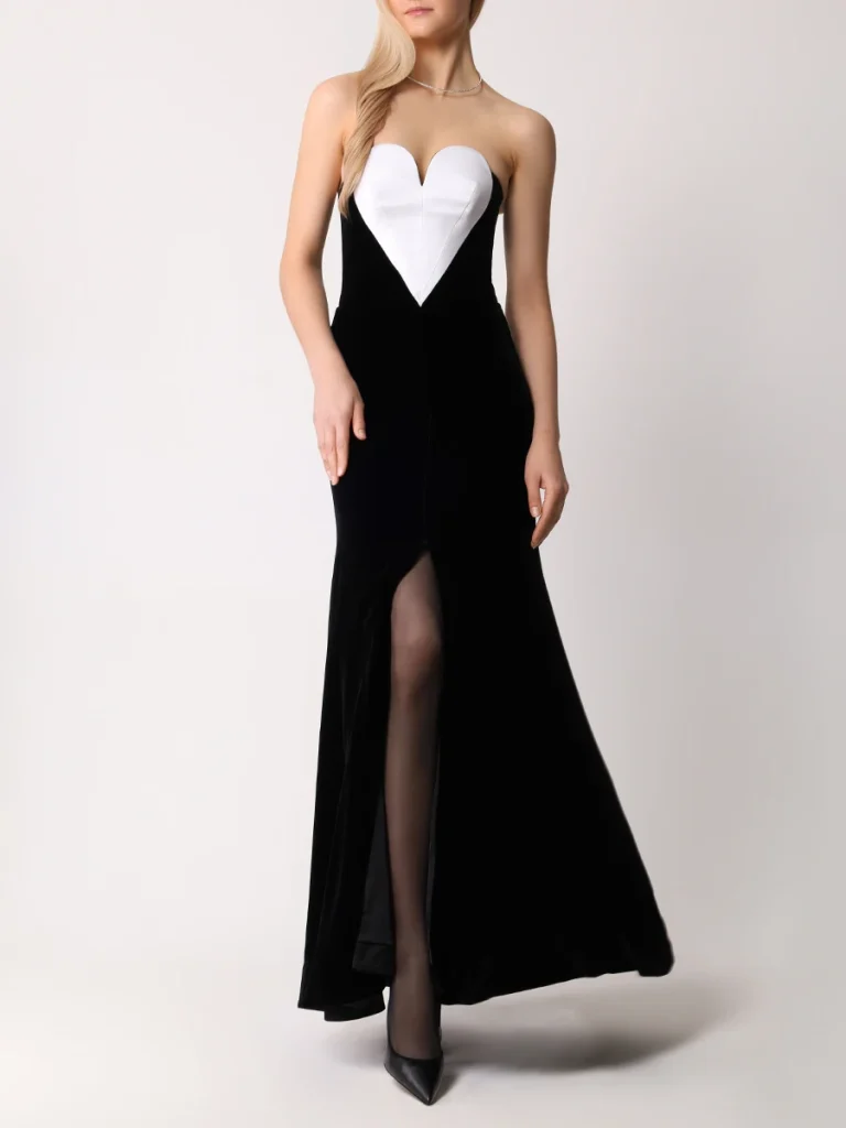 ПЛАТЬЕ «СЕРДЦЕ» БАРХАТНОЕ MUZE