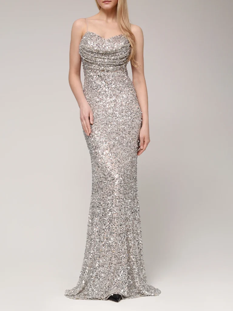 ПЛАТЬЕ С ПАЙЕТКАМИ LEI LUI