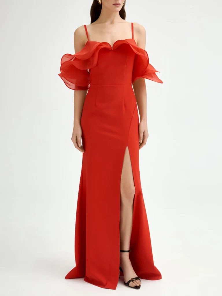 ПЛАТЬЕ ОДНОТОННОЕ EMILIA DELL’ORO