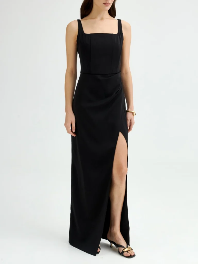 ПЛАТЬЕ ОДНОТОННОЕ EMILIA DELL’ORO