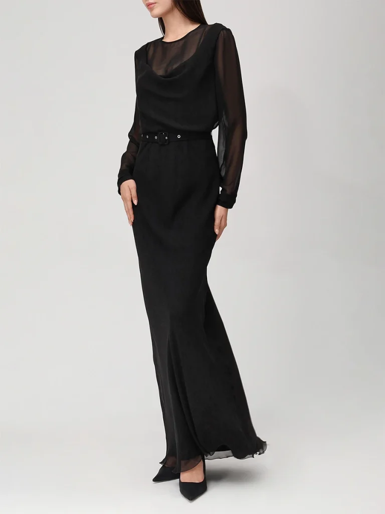 ПЛАТЬЕ ОДНОТОННОЕ LAROOM