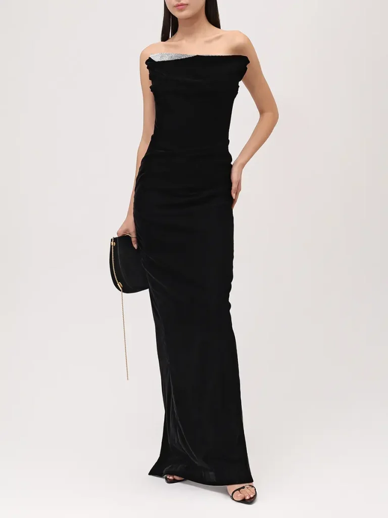 ПЛАТЬЕ БАРХАТНОЕ KAMILLA PURSHIE