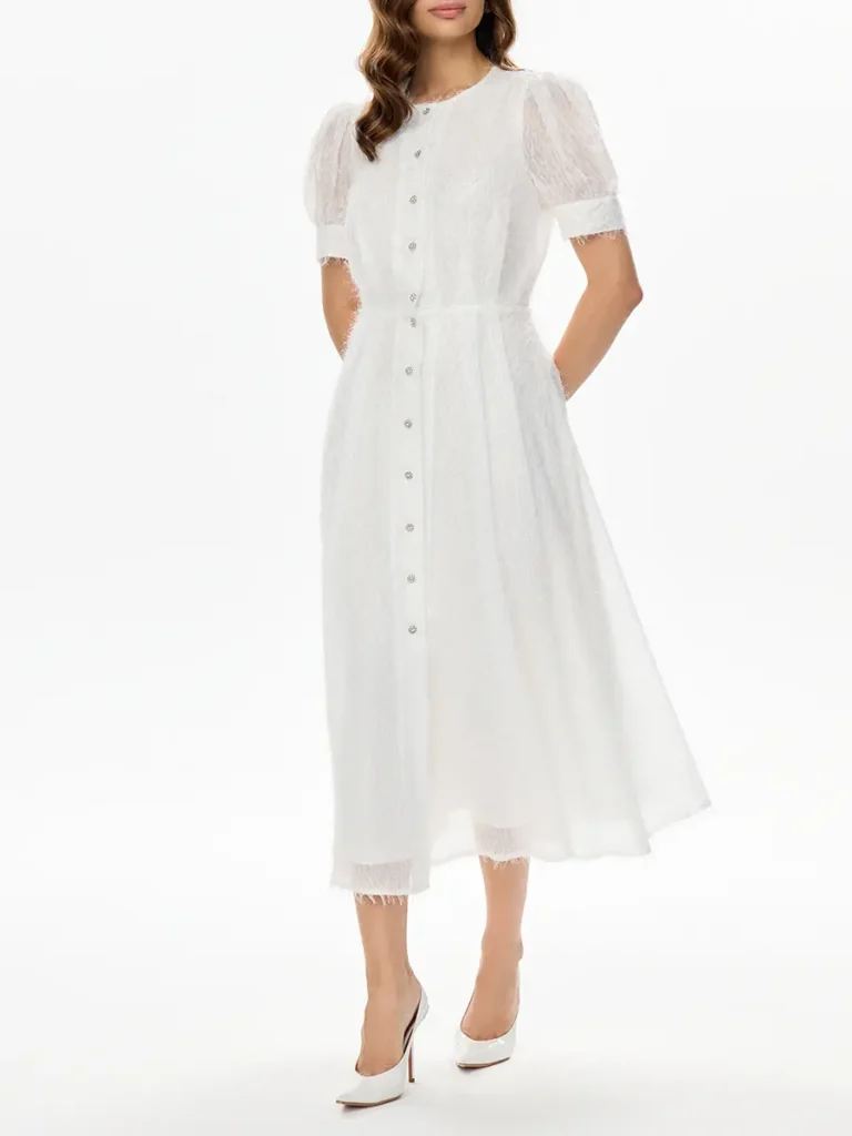 ПЛАТЬЕ ОДНОТОННОЕ POST MERIDIEM