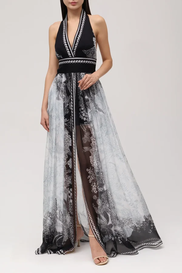 ПЛАТЬЕ ШЕЛКОВОЕ ELIE SAAB