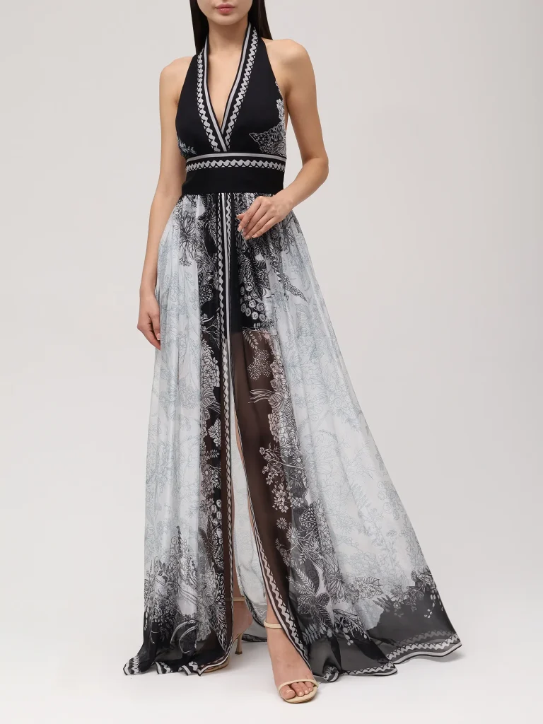 ПЛАТЬЕ ШЕЛКОВОЕ ELIE SAAB