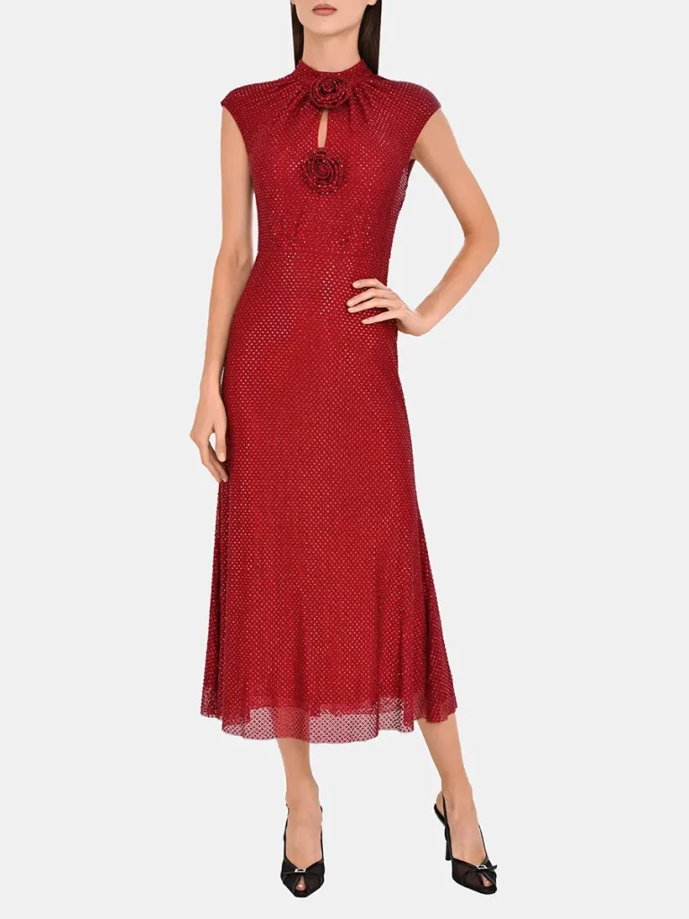 ПЛАТЬЕ ОДНОТОННОЕ SELF-PORTRAIT