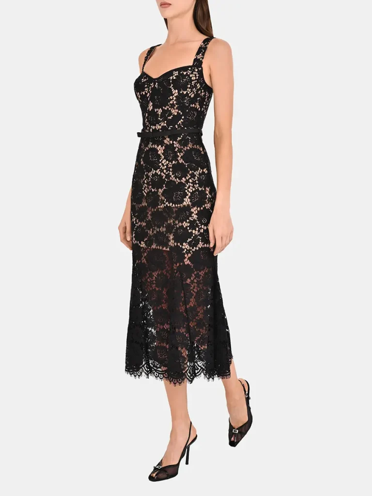 ПЛАТЬЕ ИЗ КРУЖЕВА SELF-PORTRAIT