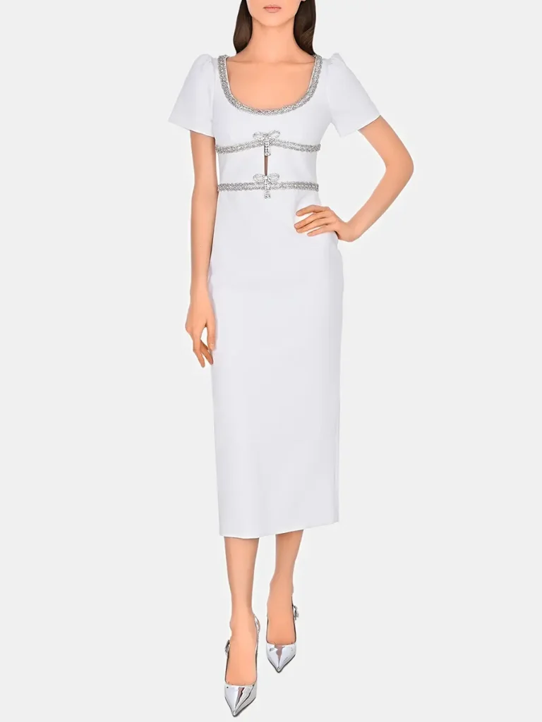 ПЛАТЬЕ С ДЕКОРОМ SELF-PORTRAIT