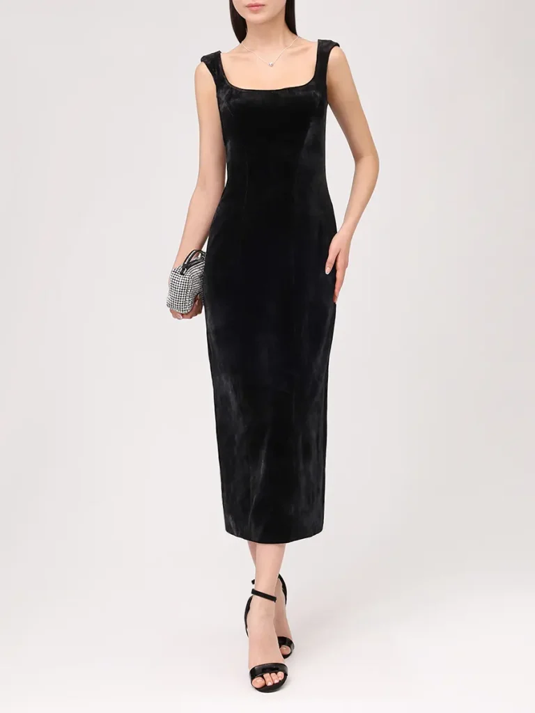 ПЛАТЬЕ БАРХАТНОЕ MUSE ME