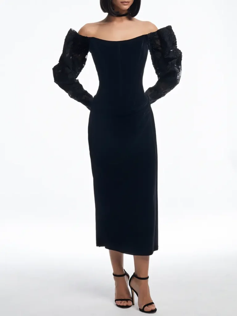 ПЛАТЬЕ ВЕЧЕРНЕЕ «ОМОДЕО» TOPAZA PELLA