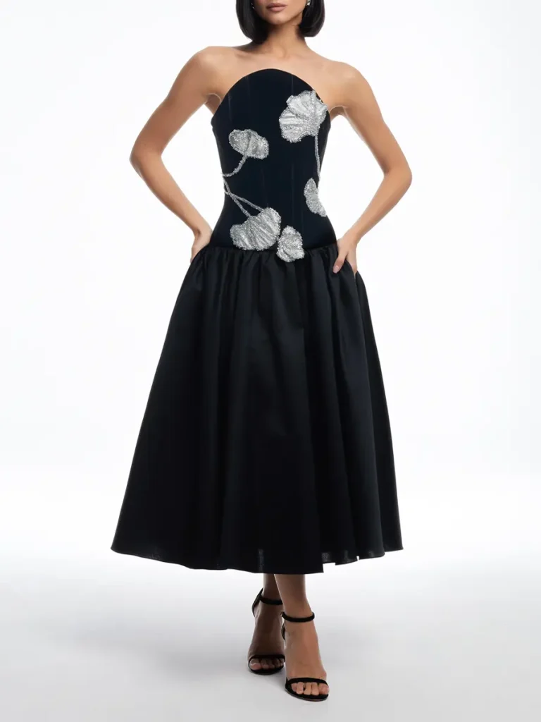 ПЛАТЬЕ ВЕЧЕРНЕЕ «ШАНТИ» TOPAZA PELLA