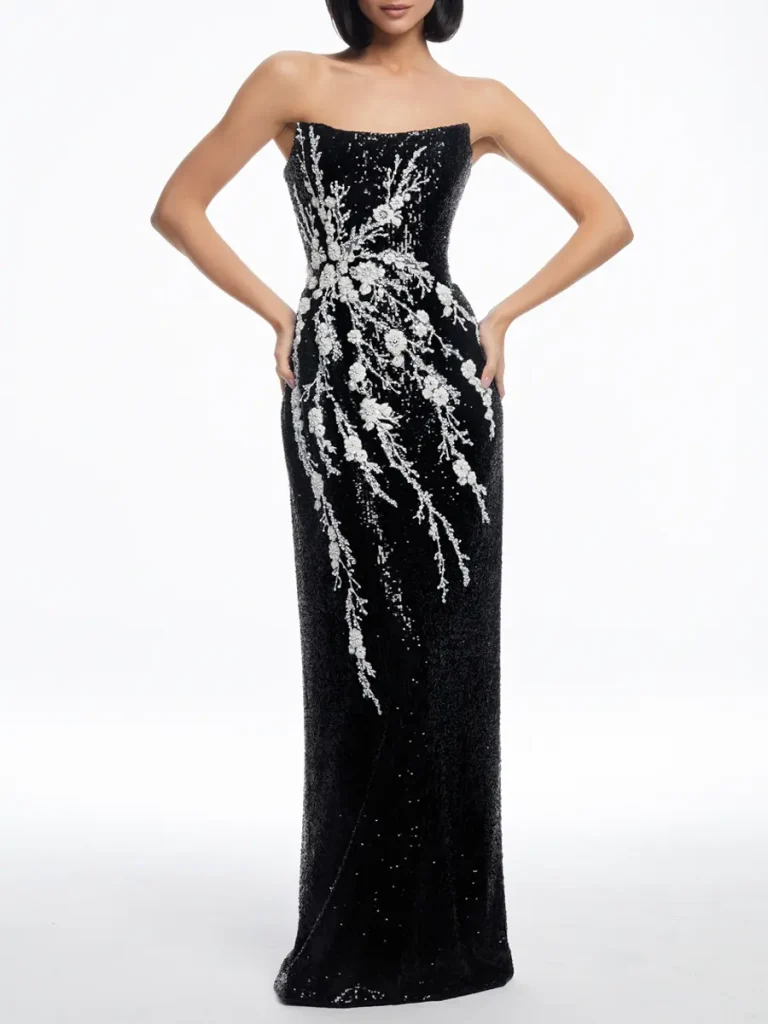 ПЛАТЬЕ ВЕЧЕРНЕЕ «ХИЛЛАРИ PREMIUM» TOPAZA PELLA