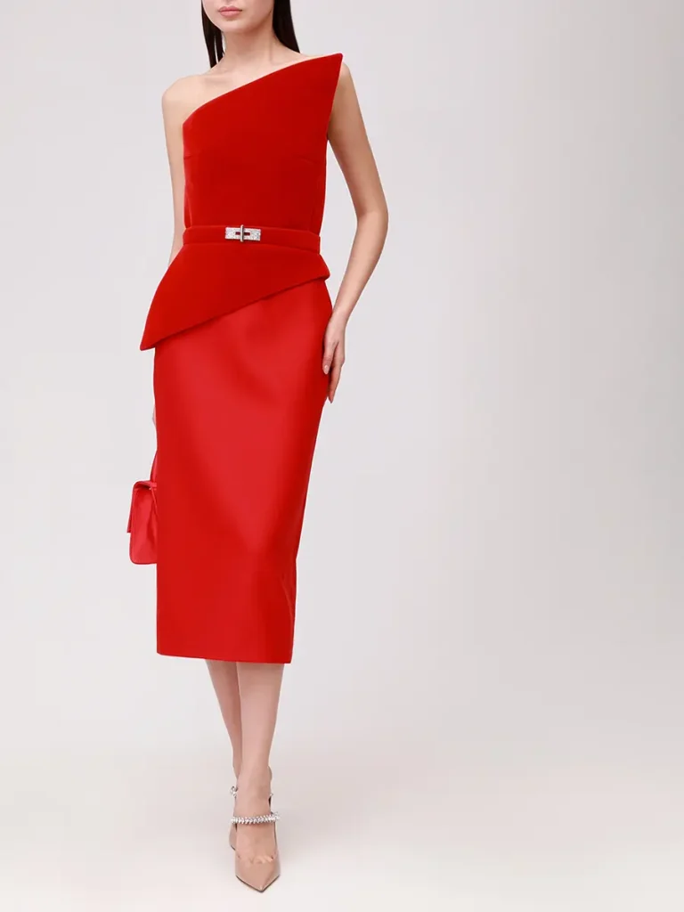 ПЛАТЬЕ ОДНОТОННОЕ DAVID KOMA