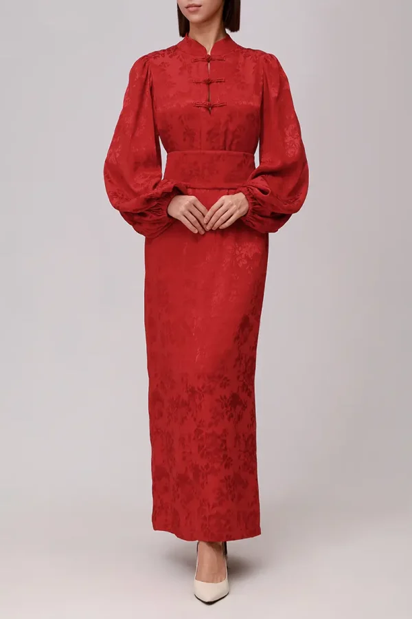 ПЛАТЬЕ ИЗ ЖАККАРДА OLOLOL