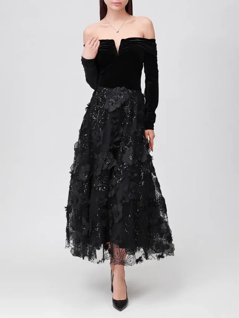 ПЛАТЬЕ КОМБИНИРОВАННОЕ NISSA