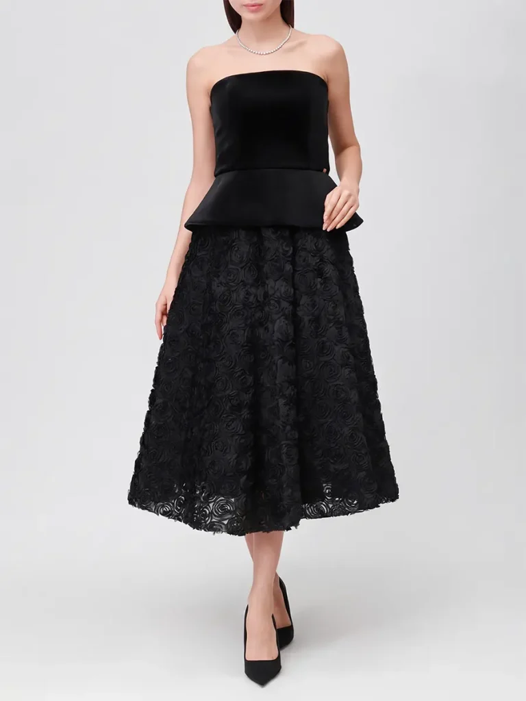 ПЛАТЬЕ КОМБИНИРОВАННОЕ NISSA