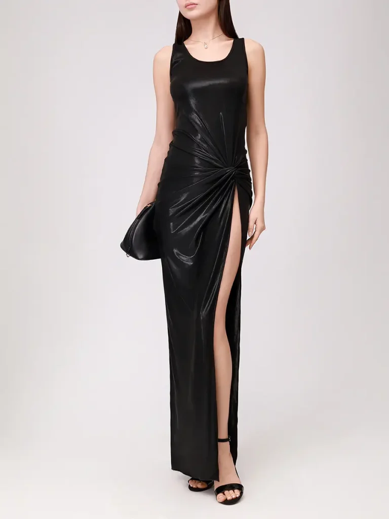 ПЛАТЬЕ ОДНОТОННОЕ PHATEMM