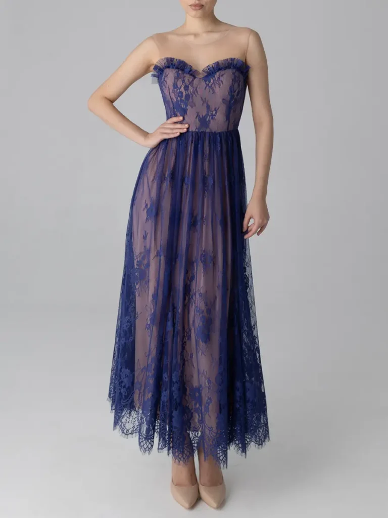 ПЛАТЬЕ ИЗ КРУЖЕВА BÜRO UNIQUE