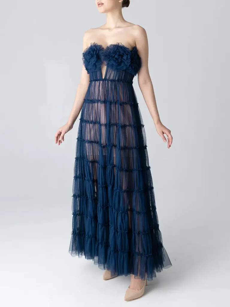 ПЛАТЬЕ С ДЕКОРОМ BOUQUET BÜRO UNIQUE