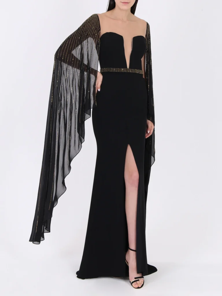 ПЛАТЬЕ СО ШЛЕЙФОМ FOREVER UNIQUE