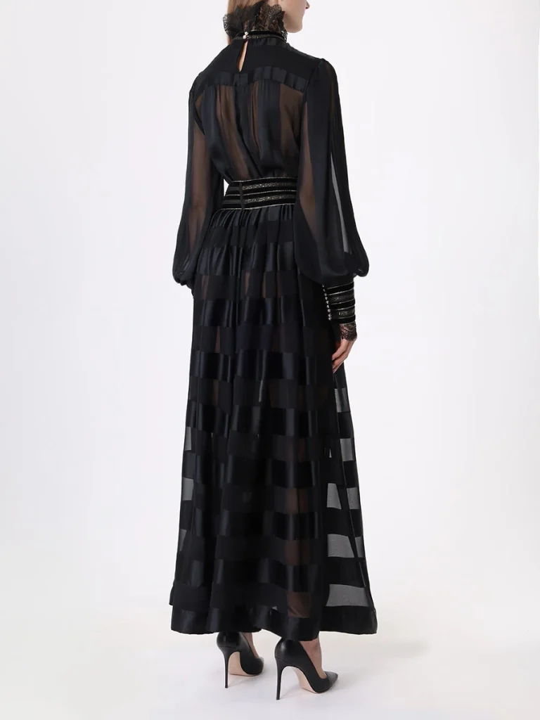 ПЛАТЬЕ АССОЛЬ ШЕЛКОВОЕ TATYANA NAIDENOVA