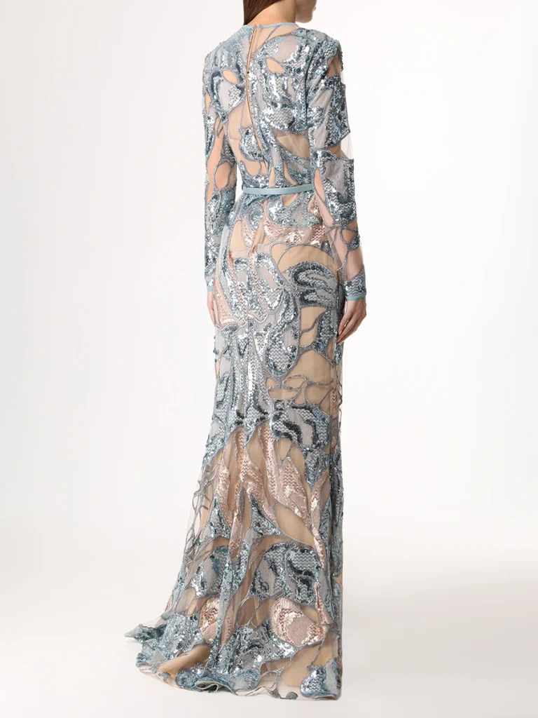 ПЛАТЬЕ С ПАЙЕТКАМИ ELIE SAAB