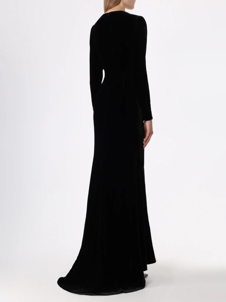 ПЛАТЬЕ БАРХАТНОЕ LUNARIA ANNUA YVON