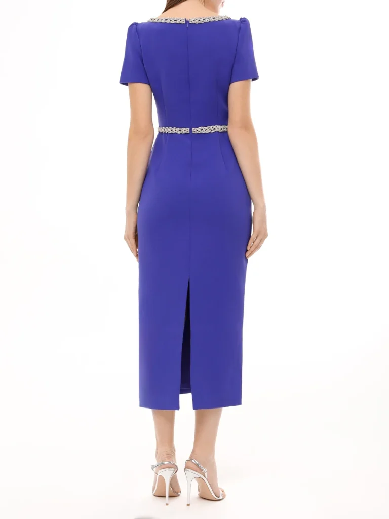 ПЛАТЬЕ ОДНОТОННОЕ SELF-PORTRAIT