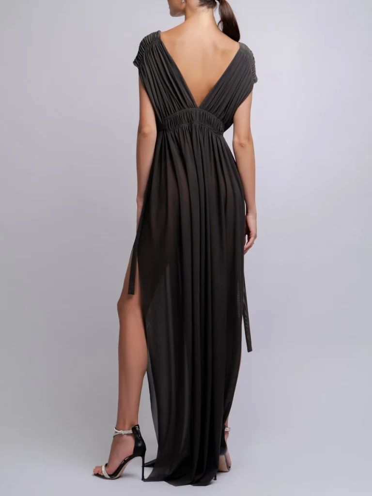 ПЛАТЬЕ ТУМАННАЯ НОЧЬ ОДНОТОННОЕ TOOMATCH