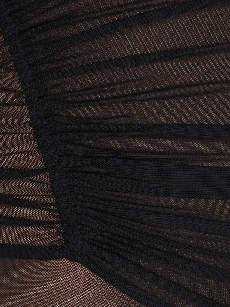 ПЛАТЬЕ ПОЛНОЧЬ В ПАРИЖЕ С ДРАПИРОВКОЙ TOOMATCH