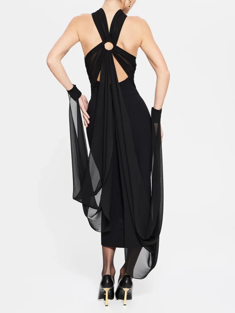 ПЛАТЬЕ ARINA ИЗ ВИСКОЗЫ SASHASKVO