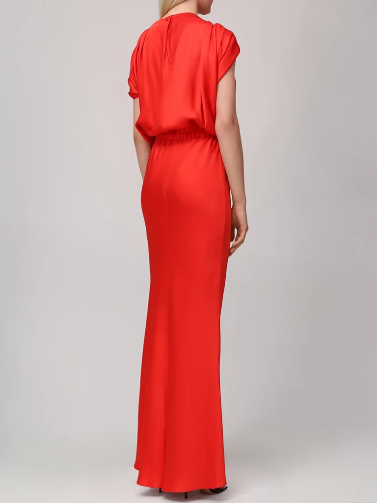 ПЛАТЬЕ ИЗ ШЕЛКА И ВИСКОЗЫ SASUPHI