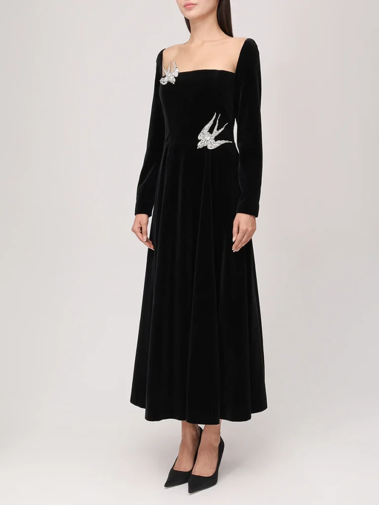 ПЛАТЬЕ БАРХАТНОЕ YANINA