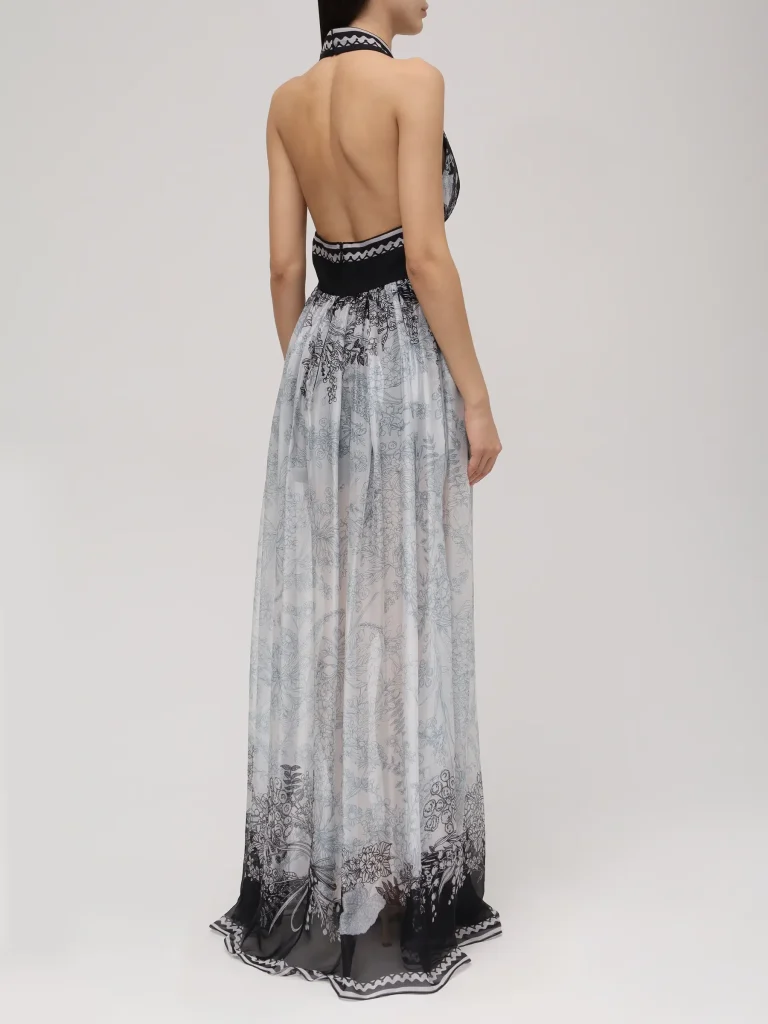 ПЛАТЬЕ ШЕЛКОВОЕ ELIE SAAB